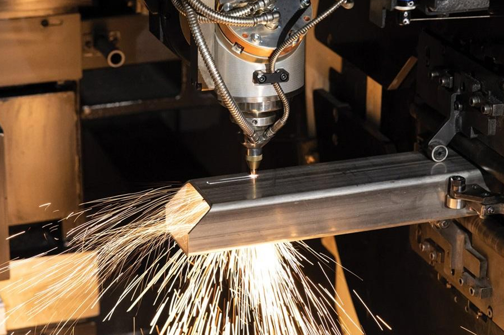 Tube laser cutting machine